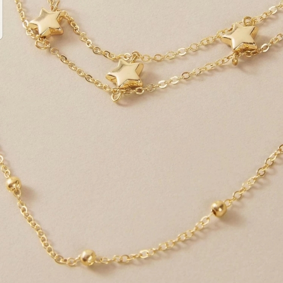 *Billie* Star Choker Layered necklace - Picture 2 of 4